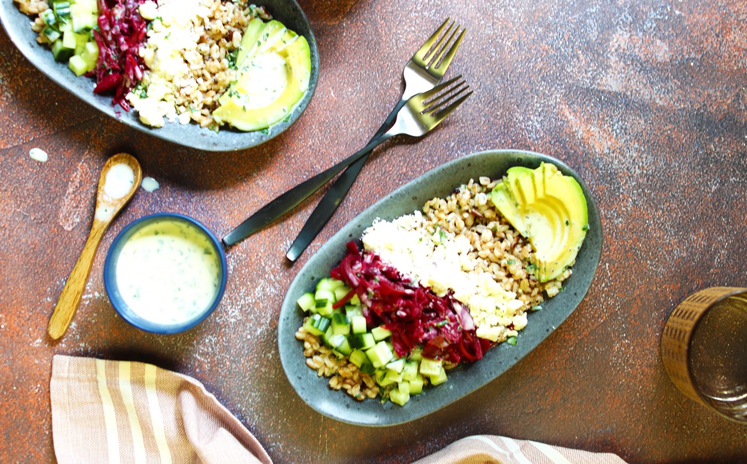 Fermented Warm Grain Bowl