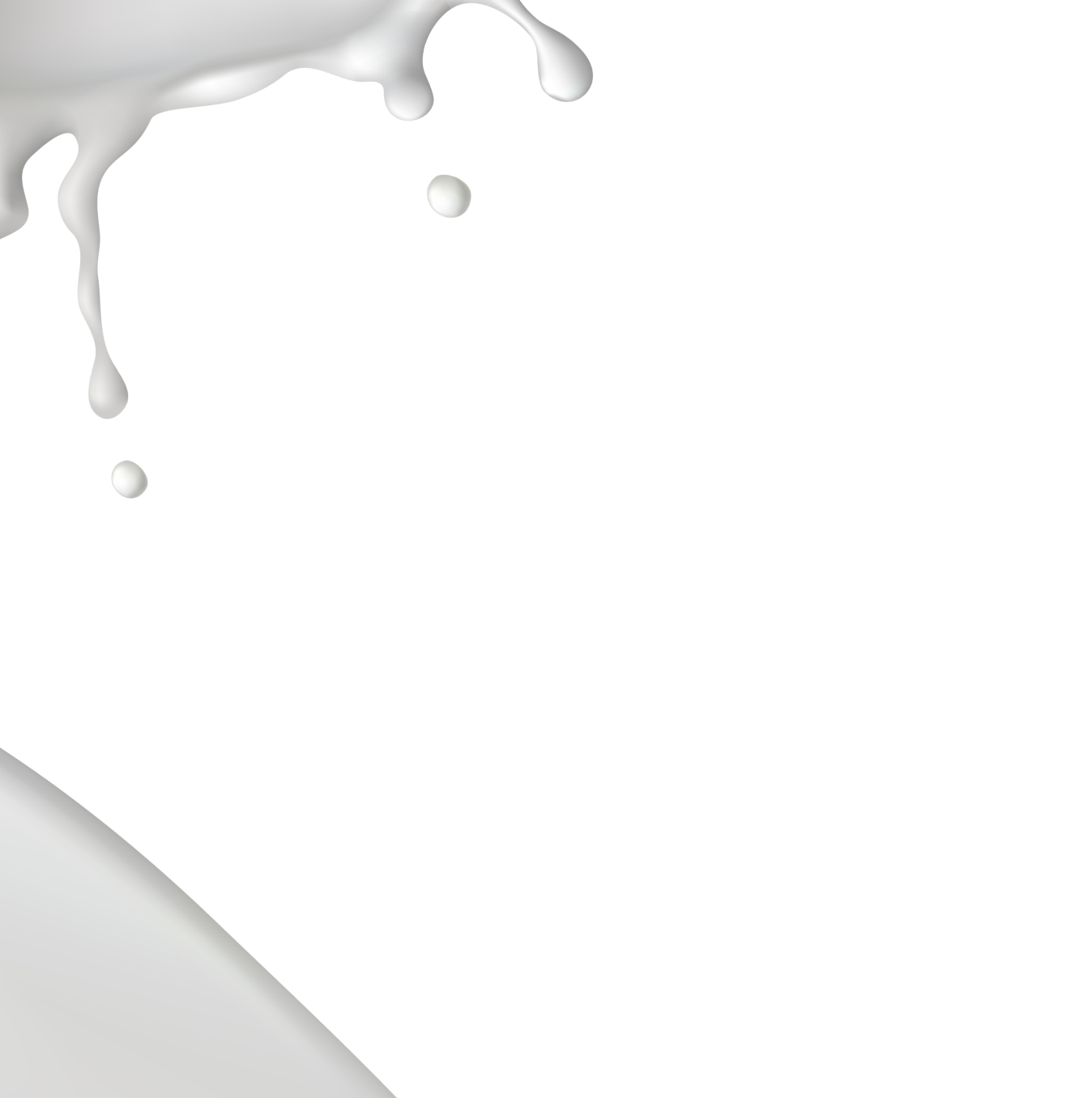milk splash on white background top